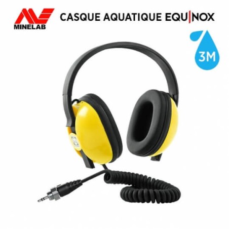 CASQUE FILAIRE ETANCHE EQUINOX MINELAB