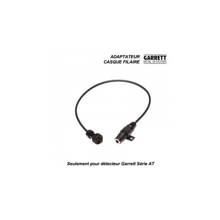 ADAPTATEUR CASQUE GARRETT POUR AT